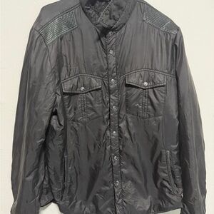 Versace Charcoal Bomber Jacket